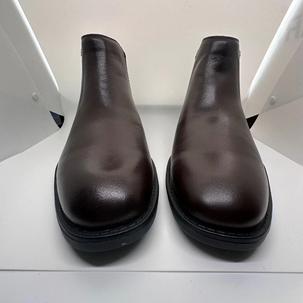 Madden Dress Chelsea Boots Brown Leather‎ Ankle Boots Classic Size 8